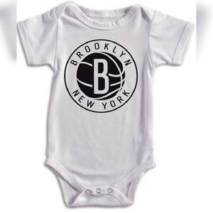 Brooklyn Nets Baby Onesie